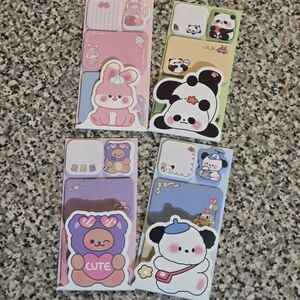 Cute Animal Sticky Notes - You Choose Design